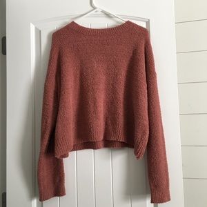 women’s cropped sweater